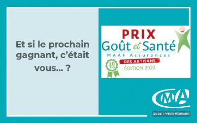 Prix Goût et Santé des artisans – Édition 2022