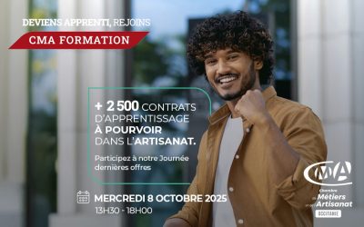 L’Artisanat forme et recrute : plus de 2500 postes à pourvoir 